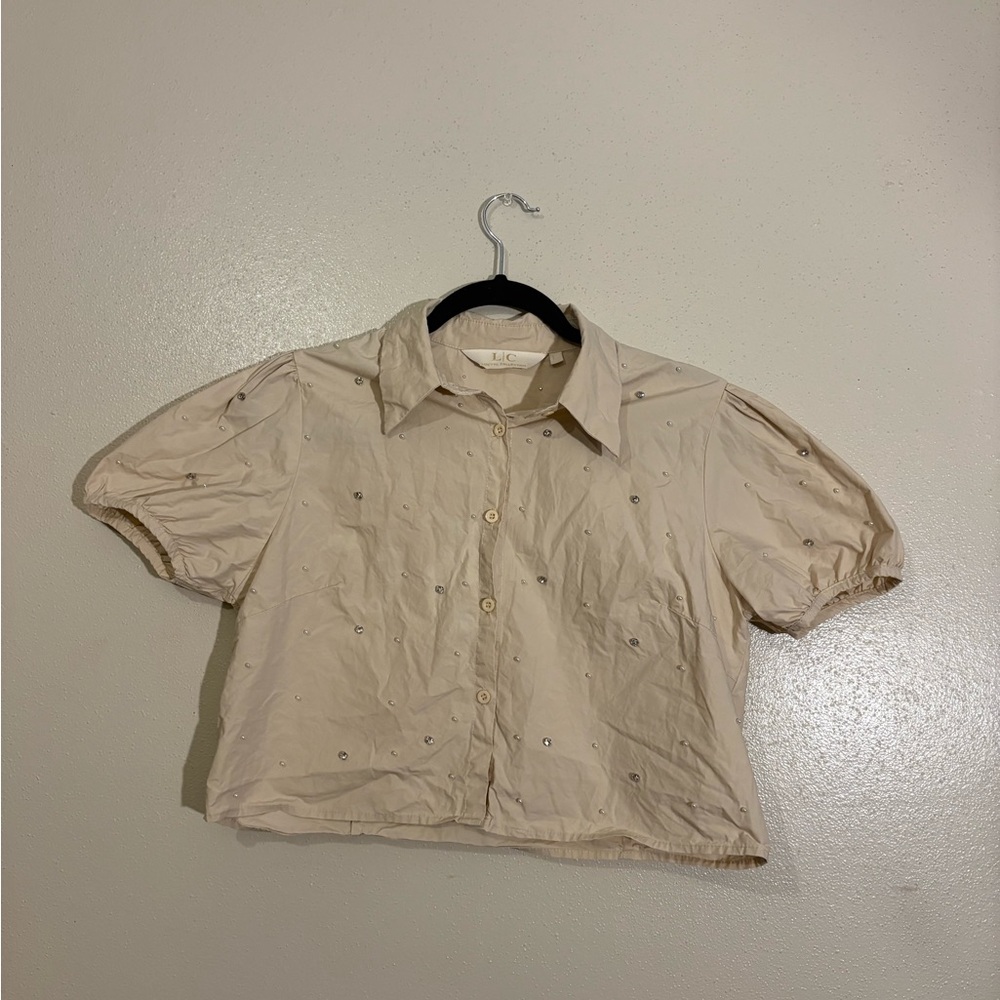 Lizette Collection Cropped Top Size L